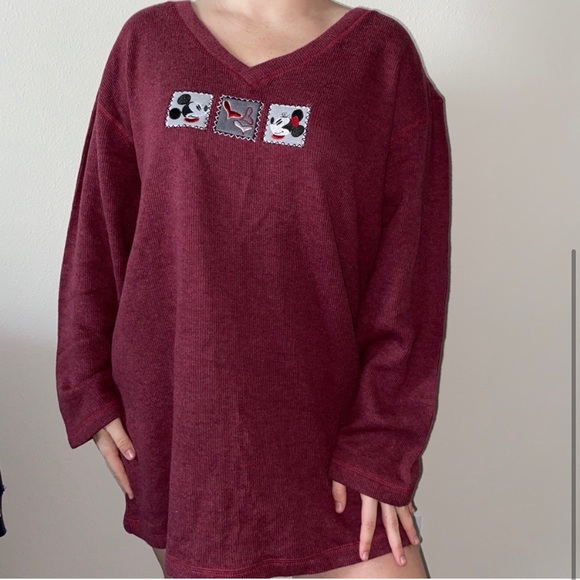 Vintage Mickey & Minnie Disney Pullover - Picture 4 of 4